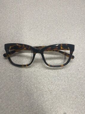 Coach Pink and Tortoiseshell Rectangular Eyeglass Frames. HC6197U